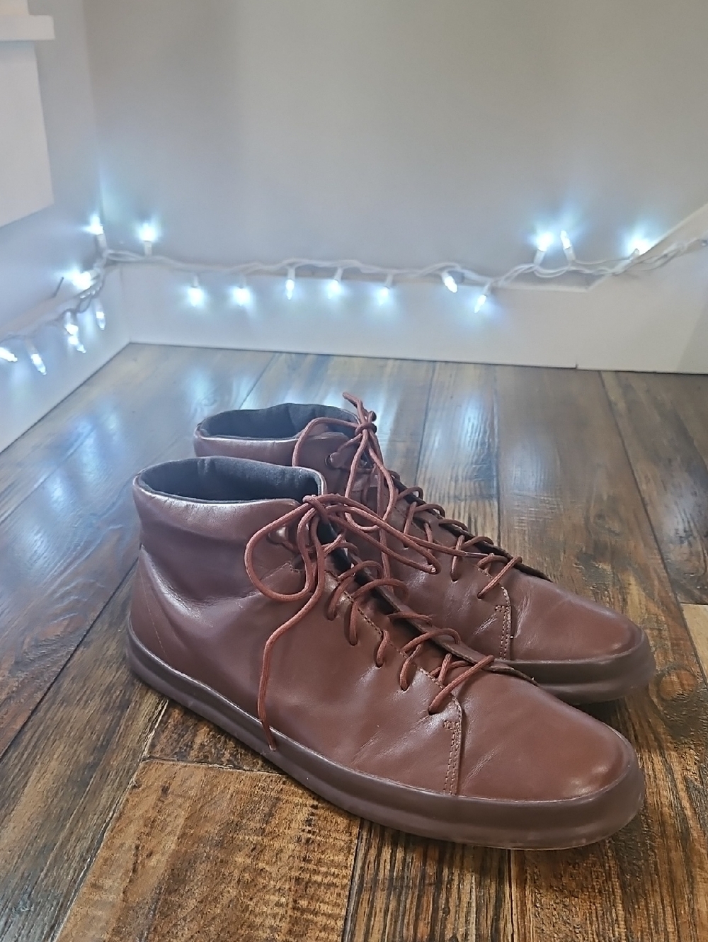 Camper‎ Men's Brown Leather Chukka Boots